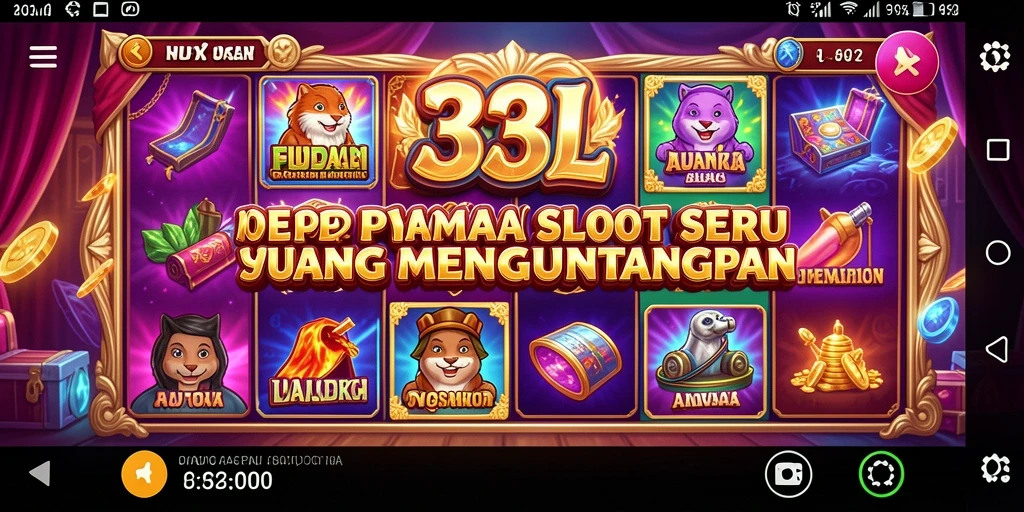 Tampilan gameplay Slot yang mengasyikkan di 33L.