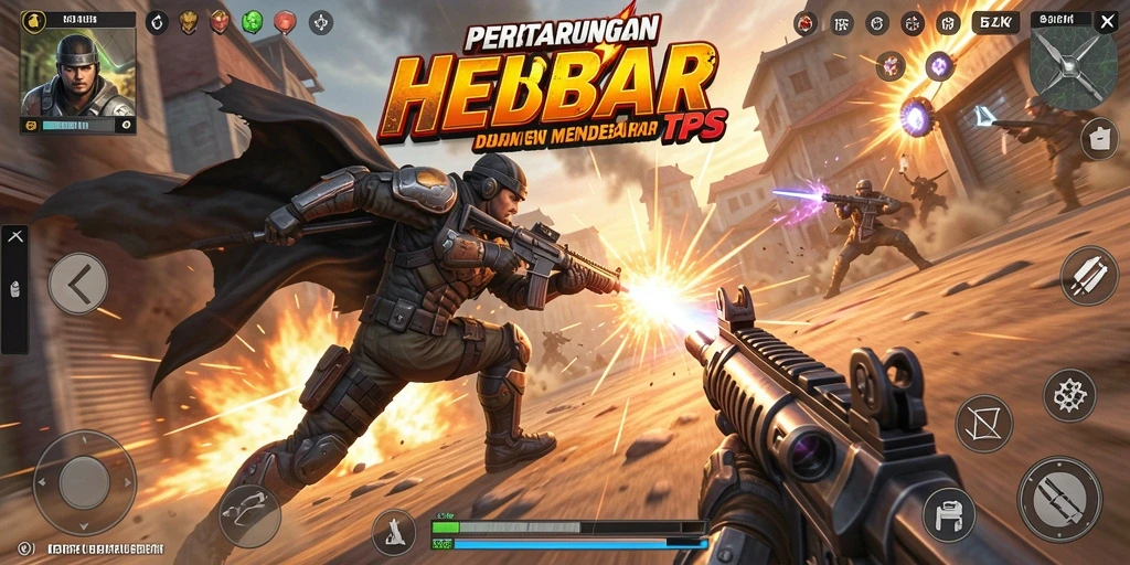 Tampilan gameplay seru dan aksi mendebarkan di 5ZK.