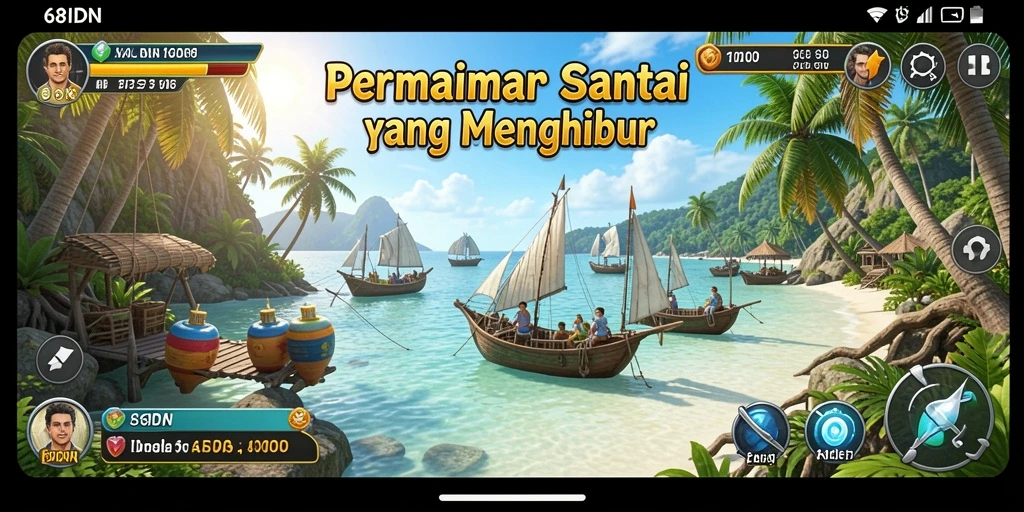 Tampilan gameplay 68IDN yang menarik dan menghibur.