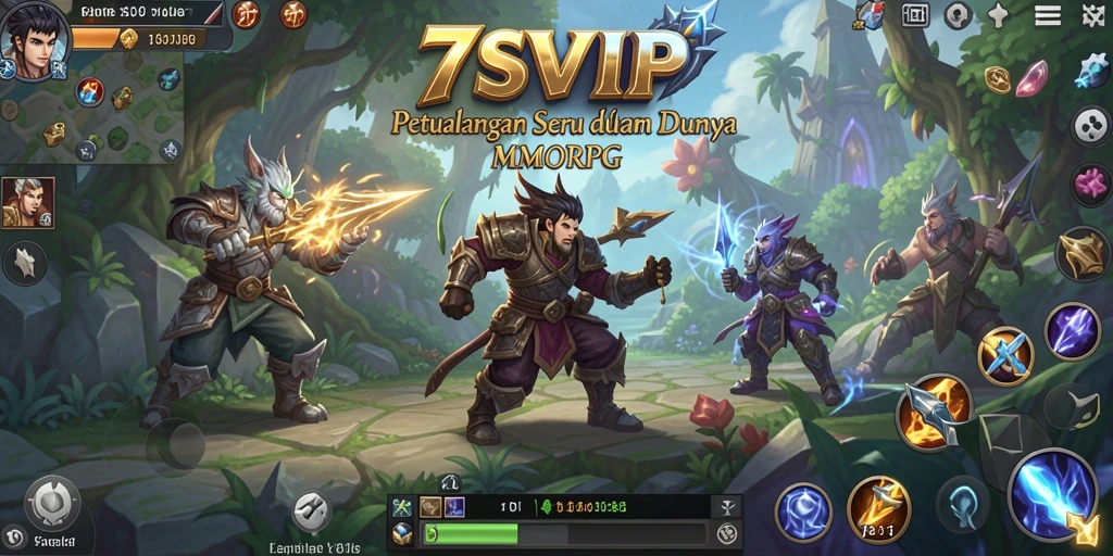Tangkapan layar gameplay <strong>7SVIP</strong> menampilkan aksi seru di dunia MMORPG.
