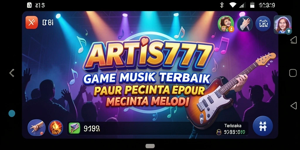 Tampilan menarik dari gameplay ARTIS777 yang penuh melodi.