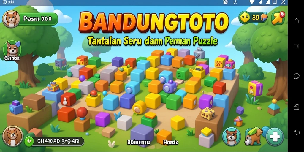 Tampilan gameplay seru BANDUNGTOTO yang menguji keterampilan berpikir.