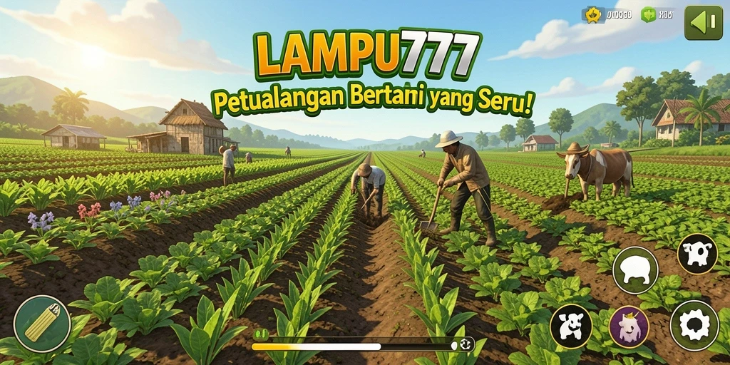 Gameplay seru LAMPU777 dalam dunia pertanian.