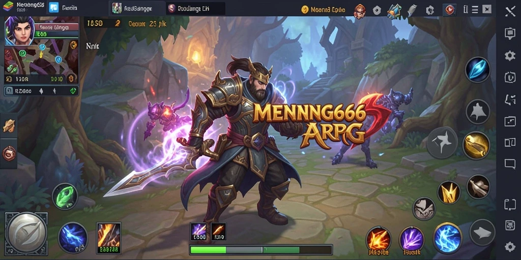Screenshot MENANG666 menampilkan aksi seru dalam pertempuran ARPG yang mendebarkan.