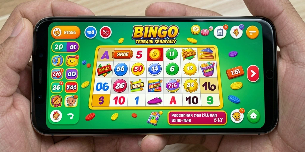 Tampilan gameplay dari RP66 saat bermain Bingo dengan teman.