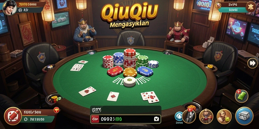Tampilan gameplay QiuQiu yang seru di SVIP6.