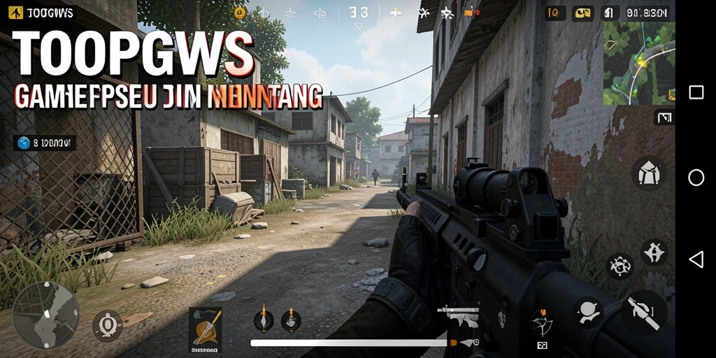 Tampilan gameplay intens dan seru dari TOOPGWS.